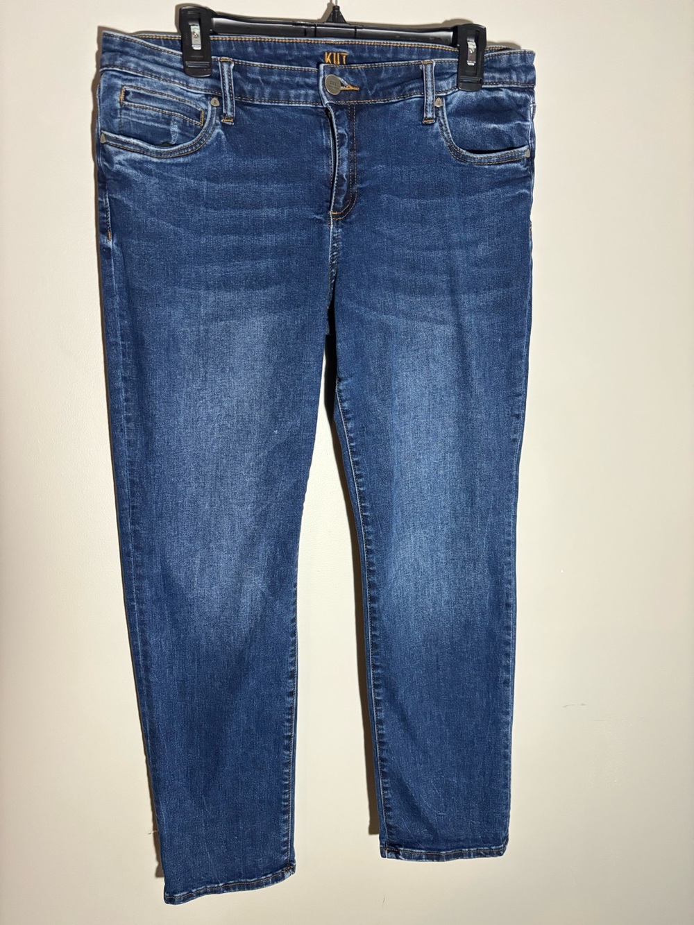 KUT from the Kloth Jeans Women’s 12P Petite Blue Stretch Denim